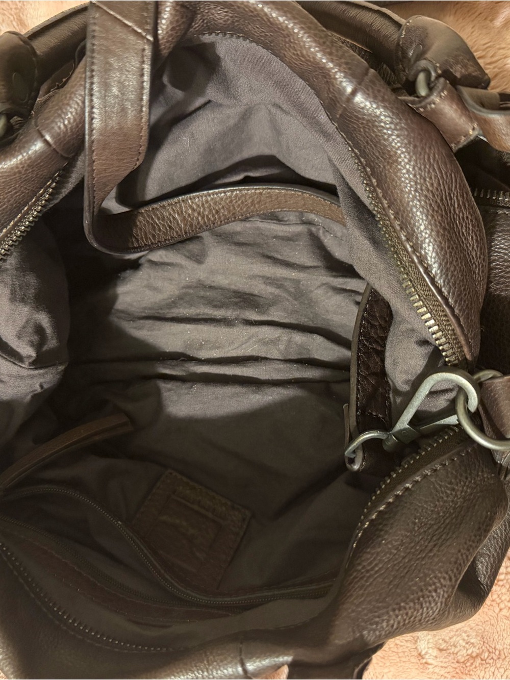 We The Free Bitter Bark Leather Satchel - Picture 4 of 7